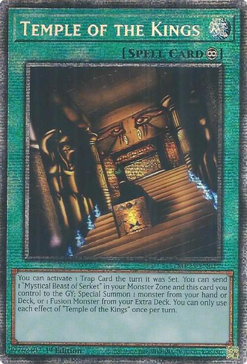 Temple of the Kings Card Front