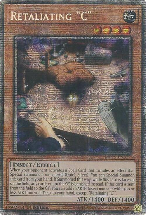 Retaliating C Card Front