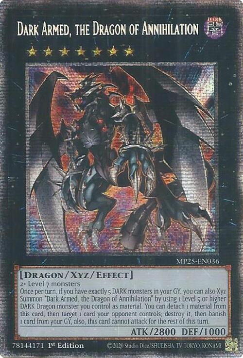 Dark Armed, the Dragon of Annihilation Card Front