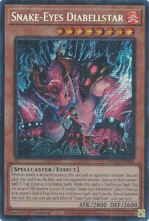 Snake-Eyes Diabellstar Card Front