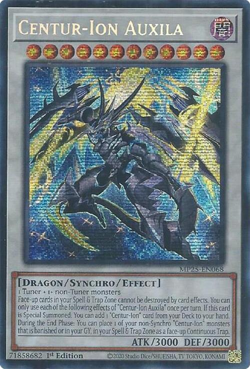 Centur-Ion Auxila Card Front