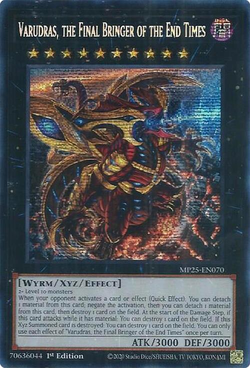 Varudras, the Final Bringer of the End Times Card Front