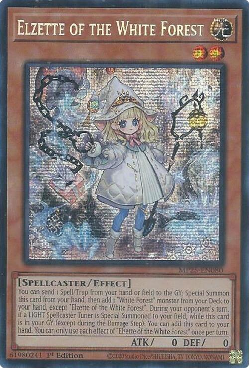 Elzette of the White Forest Card Front