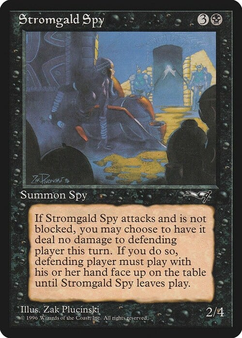 Stromgald Spy Card Front
