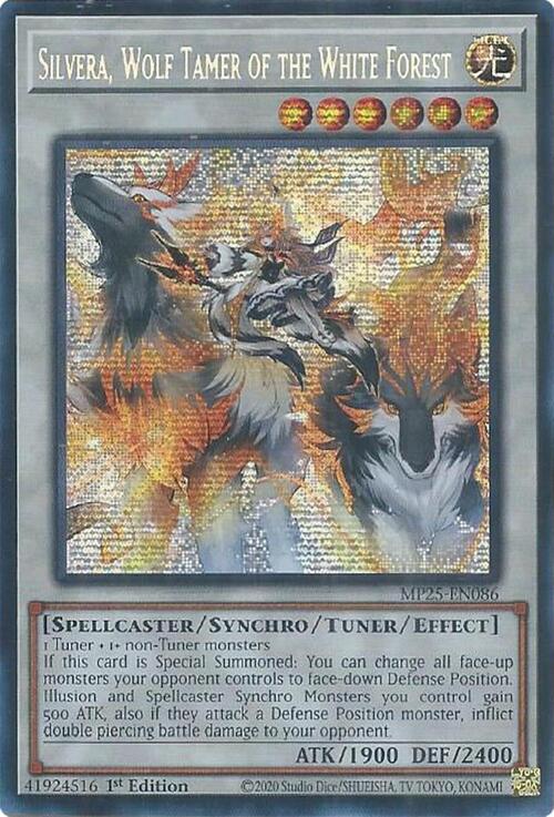 Silvera, Wolf Tamer of the White Forest Card Front