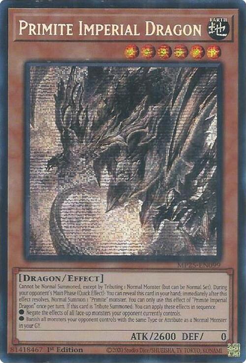 Primite Imperial Dragon Card Front