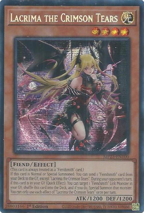 Lacrima the Crimson Tears Card Front