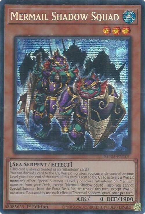 Mermail Shadow Squad Card Front