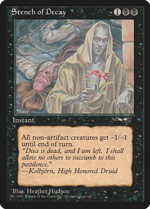 Stench of Decay Card Front
