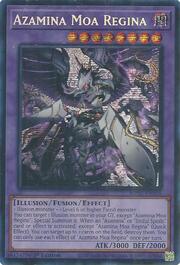 Azamina Moa Regina · Prismatic Secret Rare 105