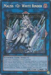 Maliss Q White Binder · Prismatic Secret Rare 126
