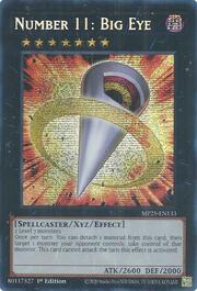 Number 11: Big Eye · Prismatic Secret Rare 133