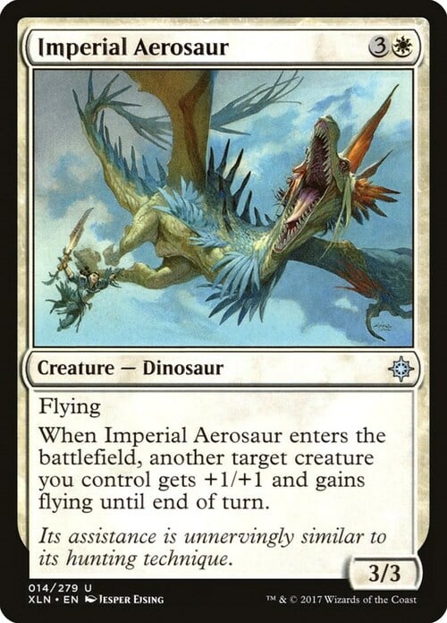 Aerosaurio imperial Frente