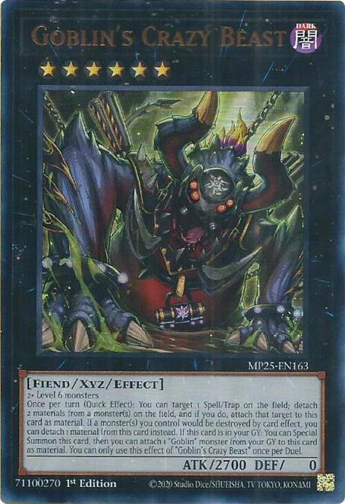 Bestia Folle dei Goblin Card Front