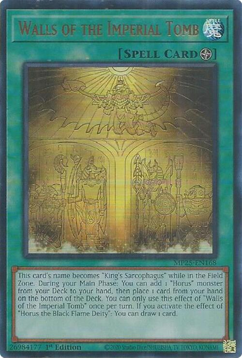 Walls of the Imperial Tomb Card Front