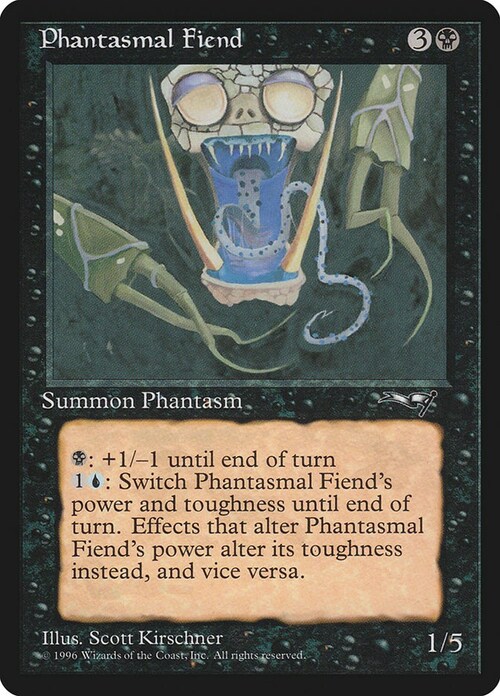 Phantasmal Fiend Card Front