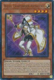 Weiss, Lightsworn Archfiend · Ultra Rare 186