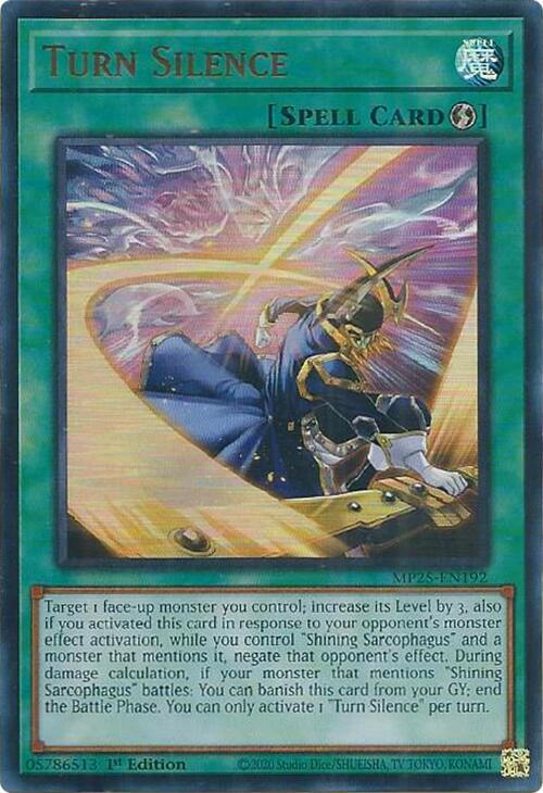 Turn Silence Card Front