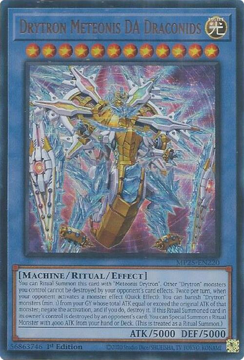Drytron Meteonis DA Draconids Card Front
