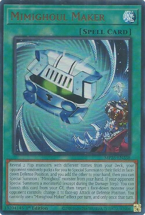 Mimighoul Creatore Card Front