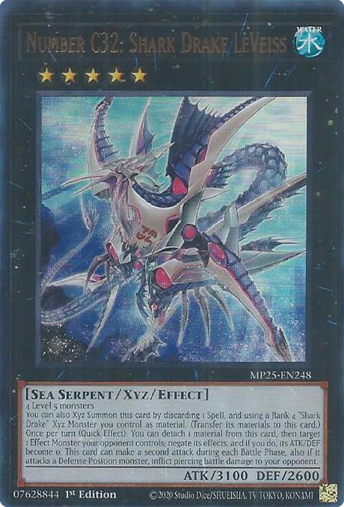 Number C32: Shark Drake LeVeiss Card Front