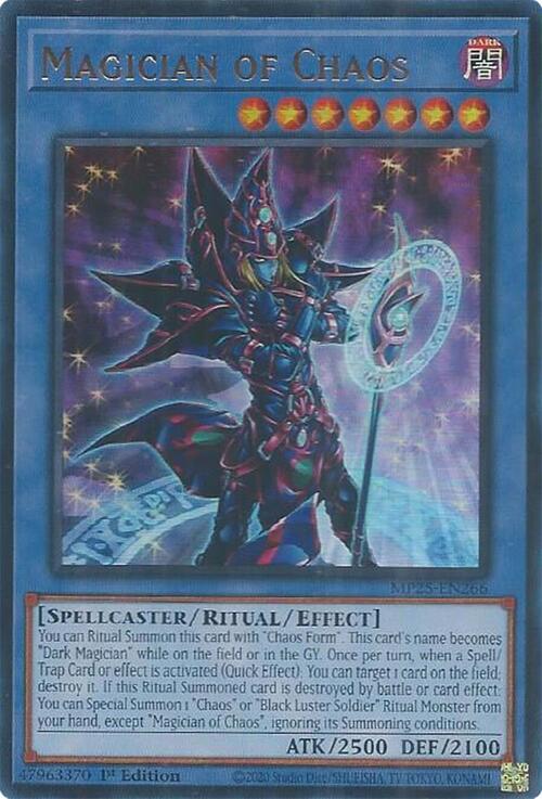 Magician of Chaos Card Front