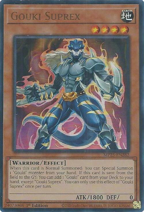 Gouki Suprex Card Front