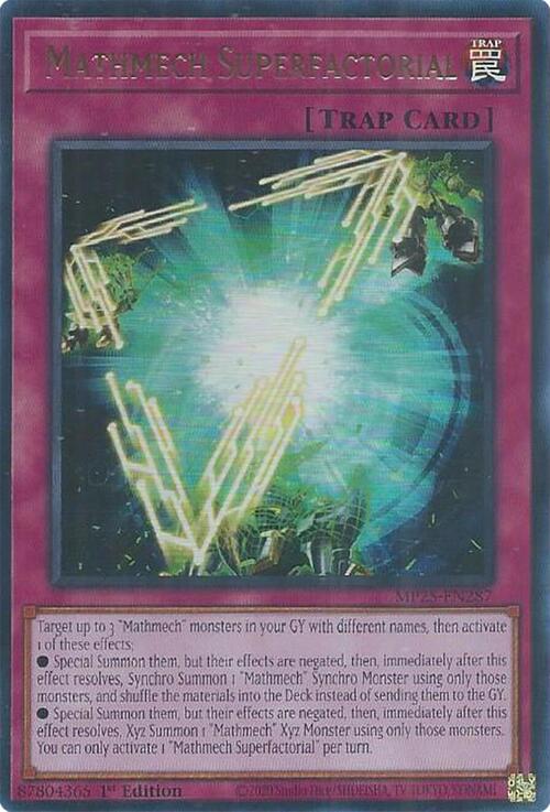 Superfattoriale Matemech Card Front