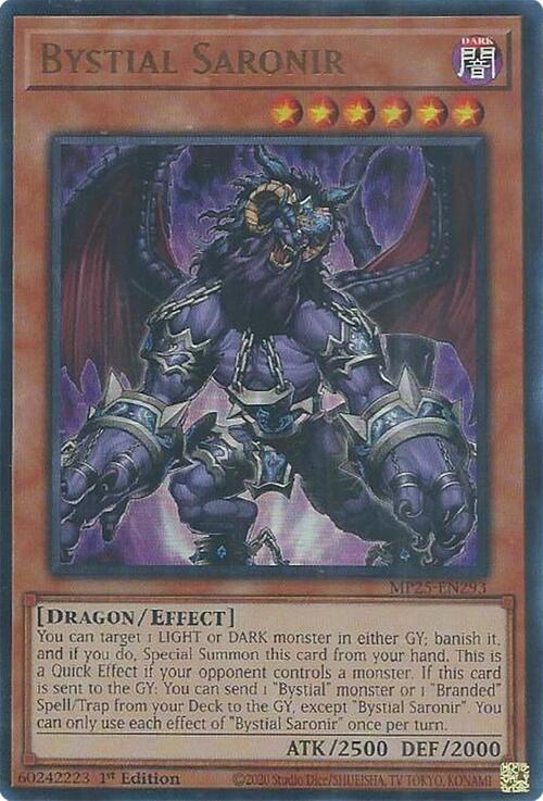 Bystial Saronir Card Front