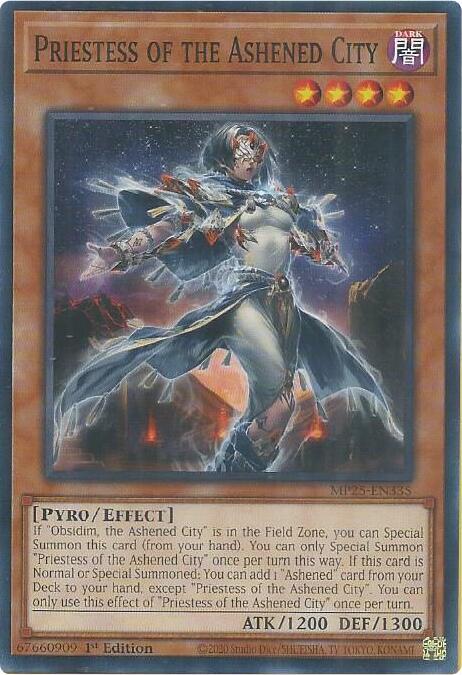 Priestess of the Ashened City Card Front