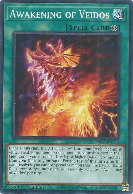 Awakening of Veidos Card Front