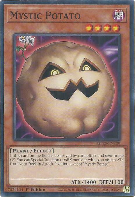 Mystic Potato Card Front