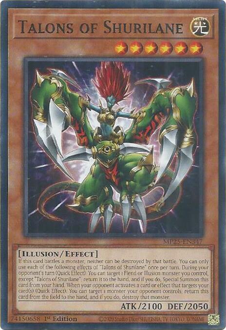 Artigli di Shurilane Card Front