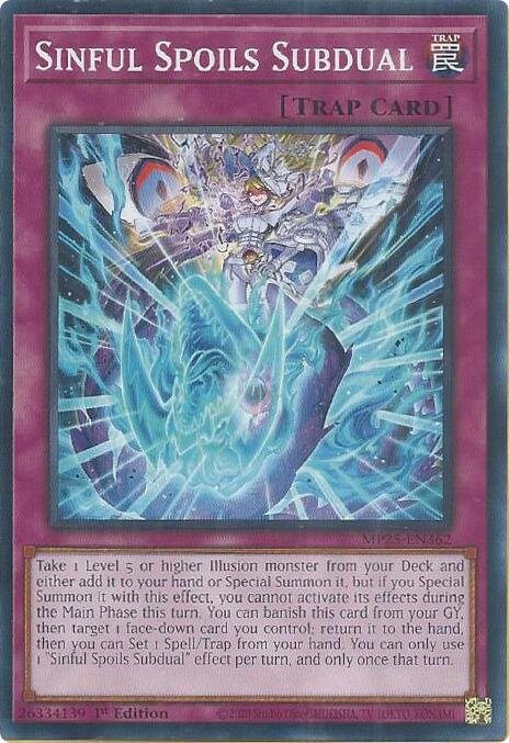 Sottomissione Spoglie del Peccato Card Front