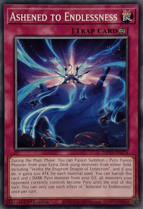 Incenerita nell'Infinito Card Front