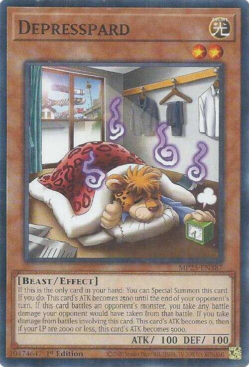 Depresspardo Card Front