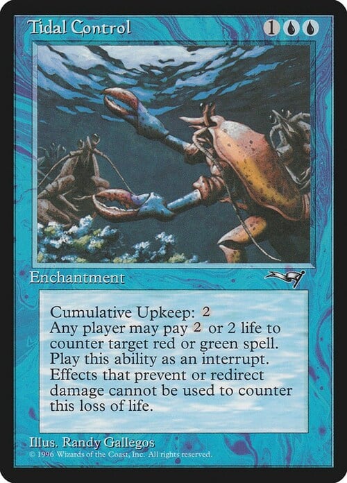 Tidal Control Card Front