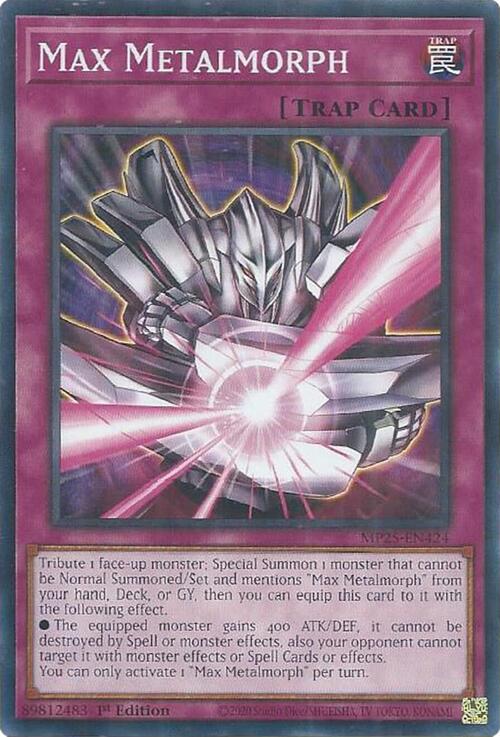 Metalmorph Massimo Card Front