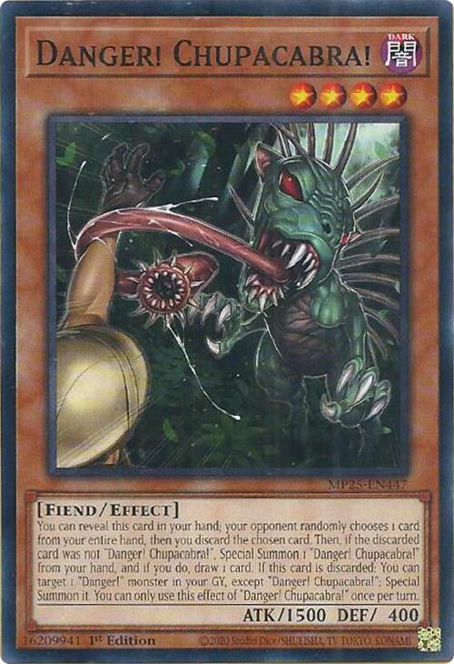 Pericolo! Chupacabra! Card Front