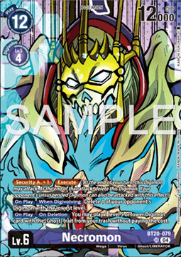 Necromon Card Front