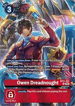 Owen Dreadnought Card Front