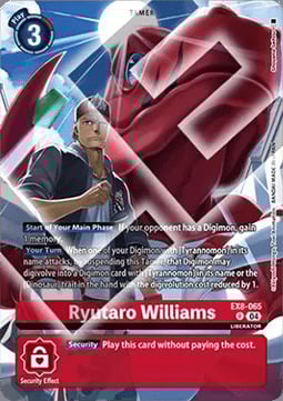 Ryutaro Williams Card Front