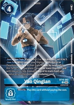 Yao Qinglan Card Front