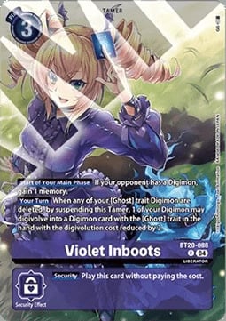 Violet Inboots Card Front