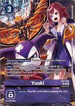 Yuuki Card Front