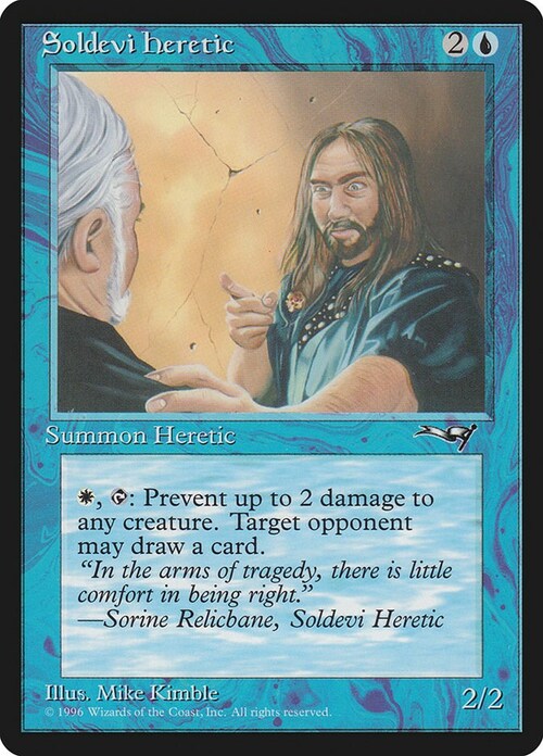 Soldevi Heretic Card Front