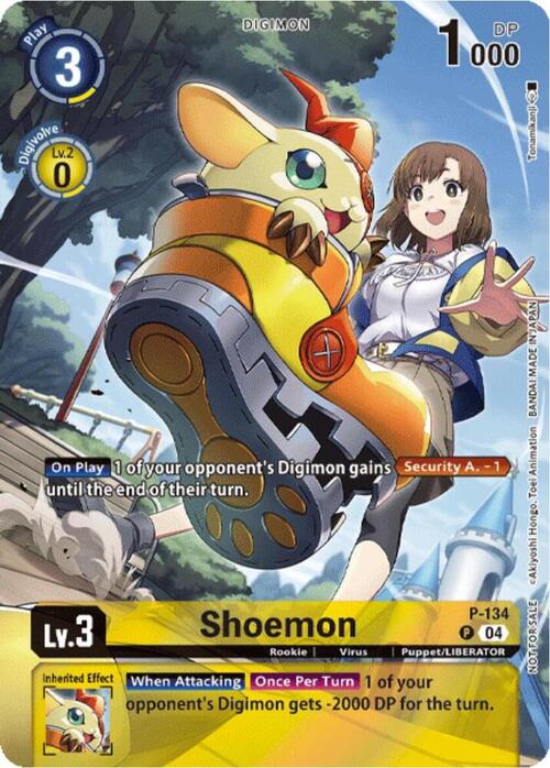 Shoemon Card Front
