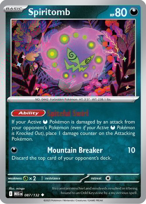 Spiritomb Card Front