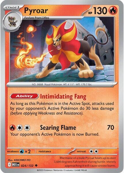 Pyroar Card Front