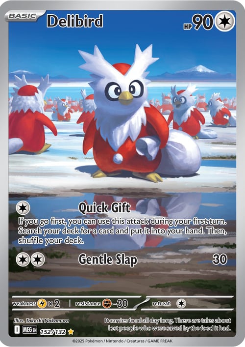 Delibird Card Front